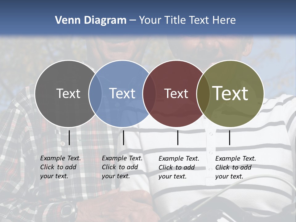 A Couple Of People That Are Standing Next To Each Other PowerPoint Template