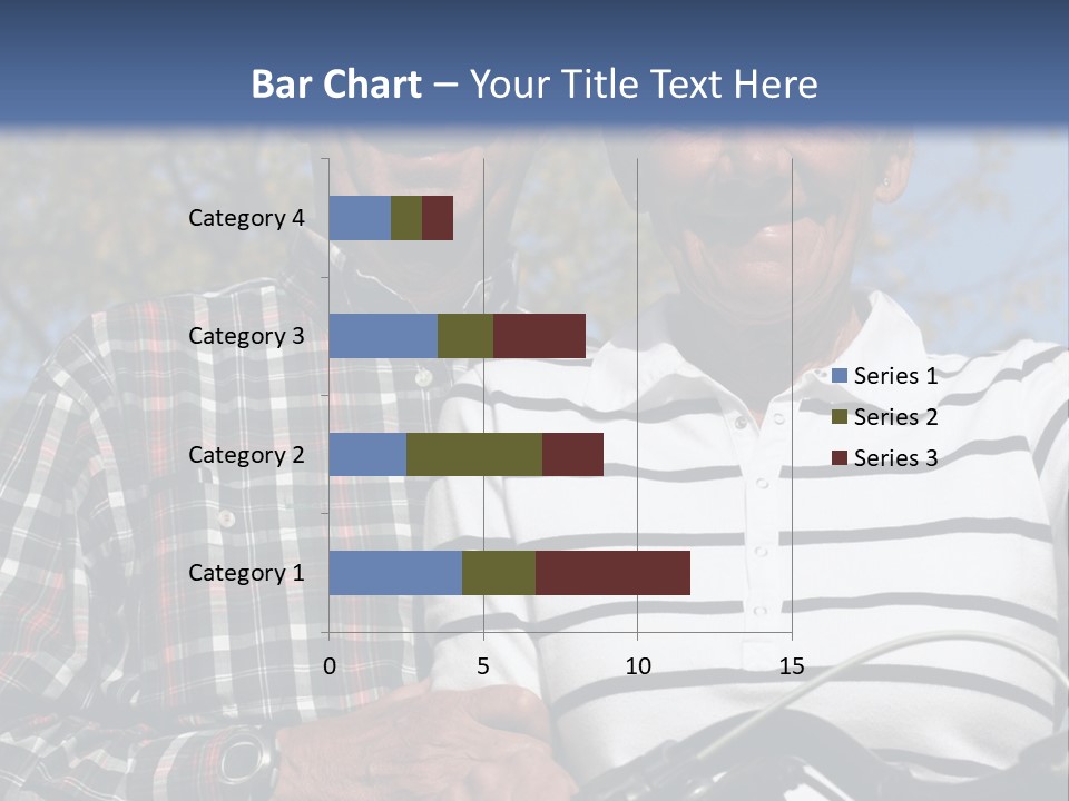 A Couple Of People That Are Standing Next To Each Other PowerPoint Template