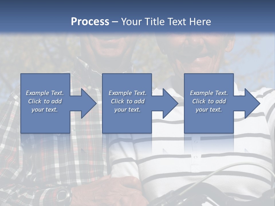 A Couple Of People That Are Standing Next To Each Other PowerPoint Template
