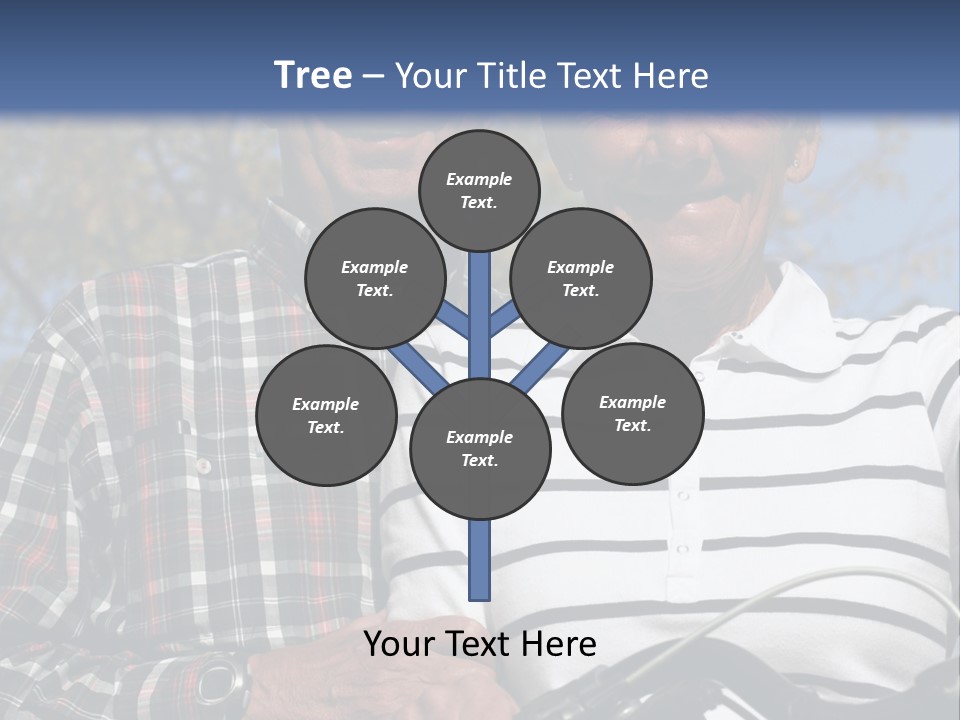 A Couple Of People That Are Standing Next To Each Other PowerPoint Template