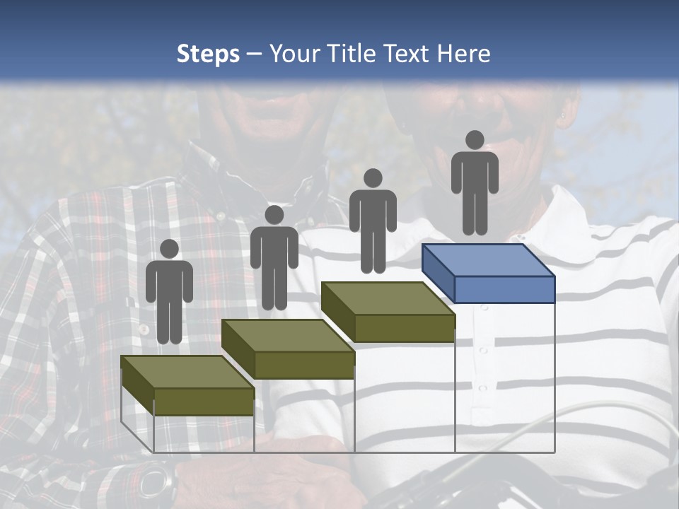 A Couple Of People That Are Standing Next To Each Other PowerPoint Template