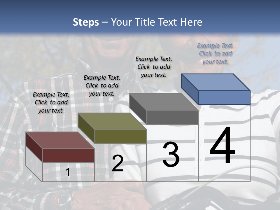 A Couple Of People That Are Standing Next To Each Other PowerPoint Template