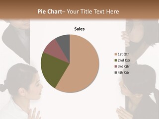 A Group Of People Holding A Large White Board PowerPoint Template