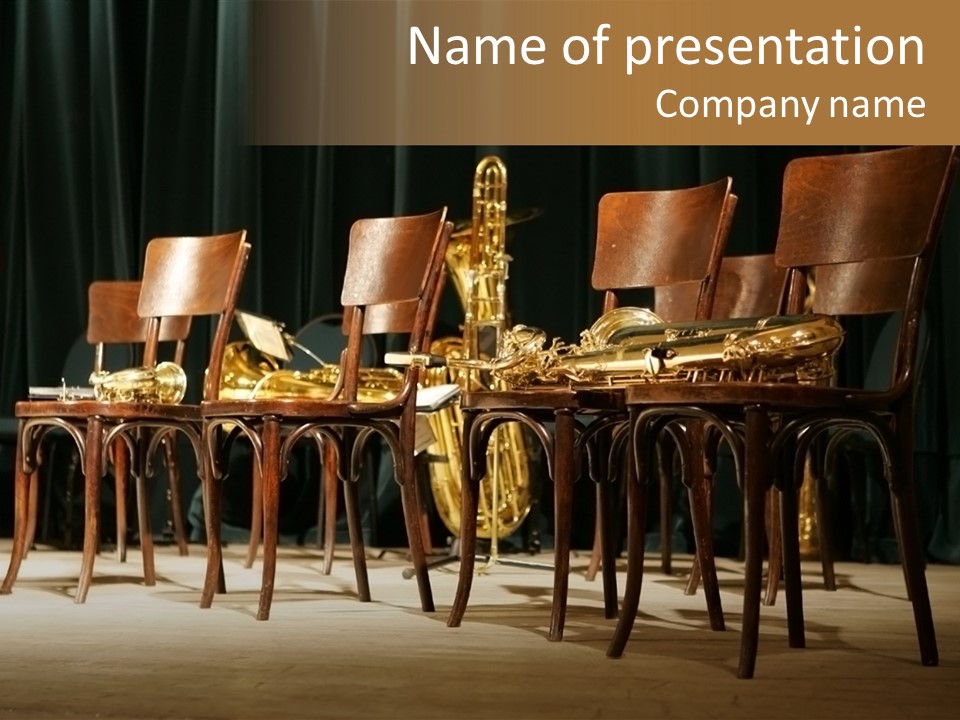 Brass Band Performance PowerPoint Template