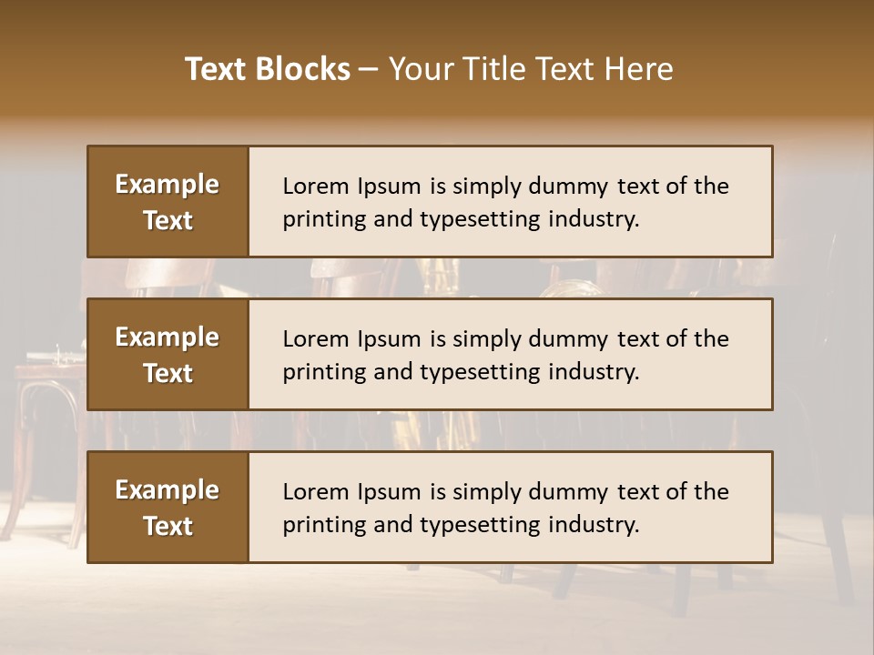 Brass Band Performance PowerPoint Template