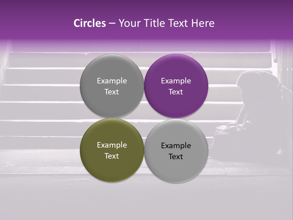 Photo Of Beggar Woman Reading The Book In Underground Subway PowerPoint Template