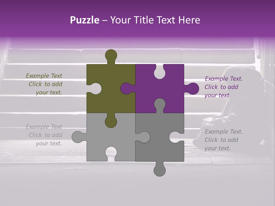 Photo Of Beggar Woman Reading The Book In Underground Subway PowerPoint Template