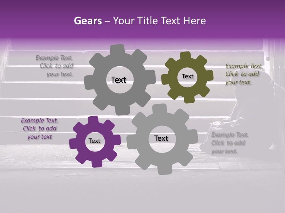 Photo Of Beggar Woman Reading The Book In Underground Subway PowerPoint Template