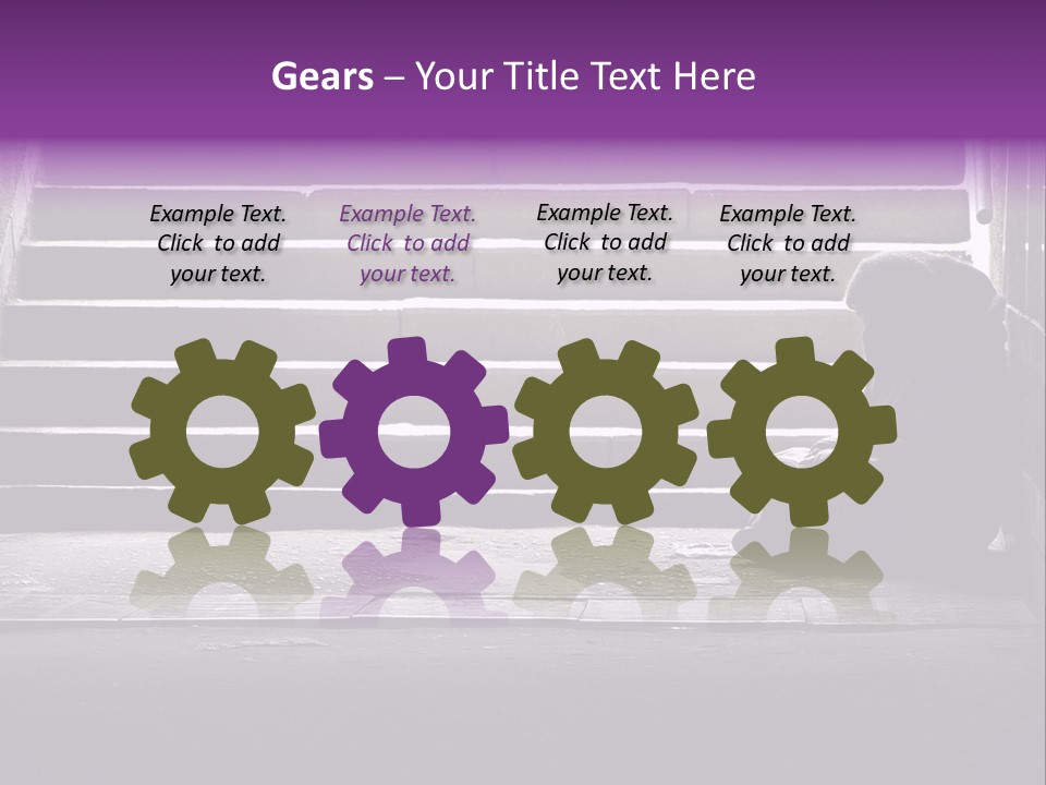 Photo Of Beggar Woman Reading The Book In Underground Subway PowerPoint Template