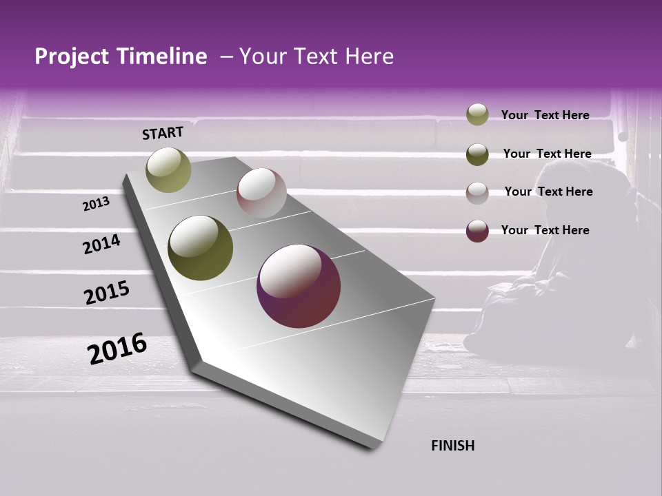 Photo Of Beggar Woman Reading The Book In Underground Subway PowerPoint Template