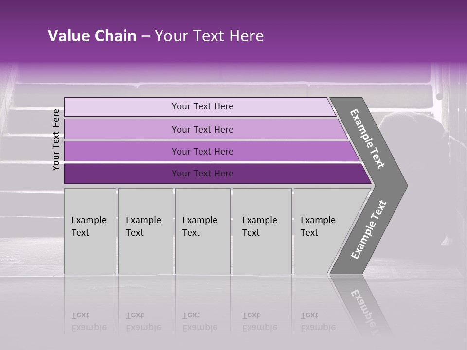 Photo Of Beggar Woman Reading The Book In Underground Subway PowerPoint Template
