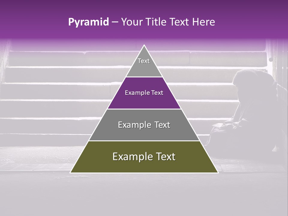 Photo Of Beggar Woman Reading The Book In Underground Subway PowerPoint Template