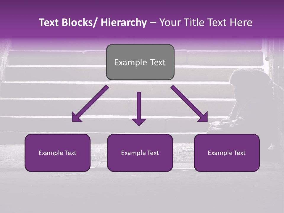 Photo Of Beggar Woman Reading The Book In Underground Subway PowerPoint Template