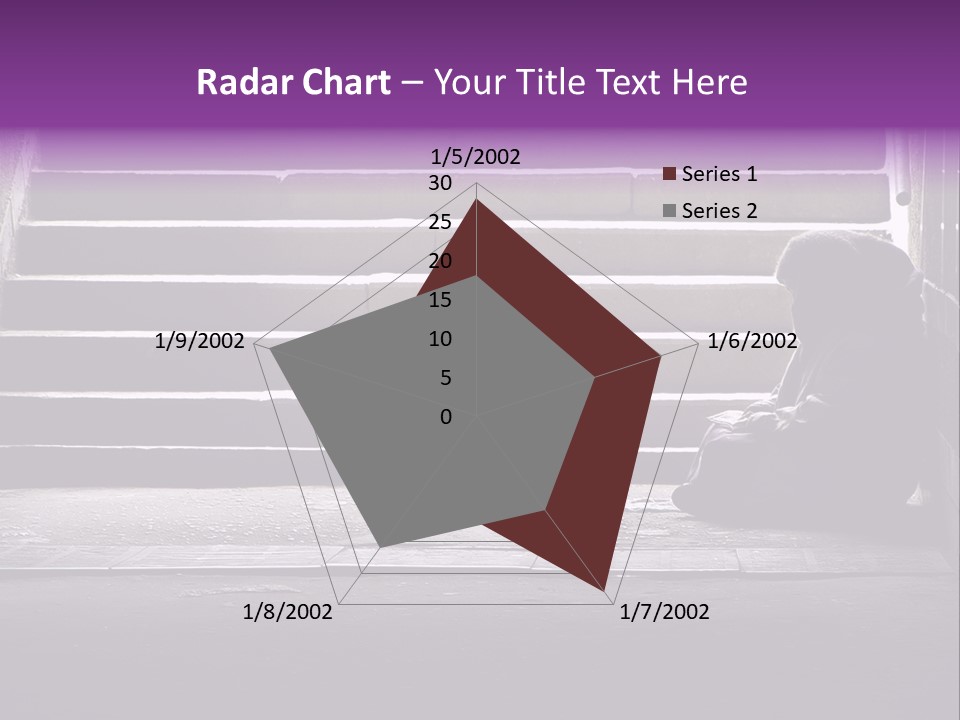 Photo Of Beggar Woman Reading The Book In Underground Subway PowerPoint Template