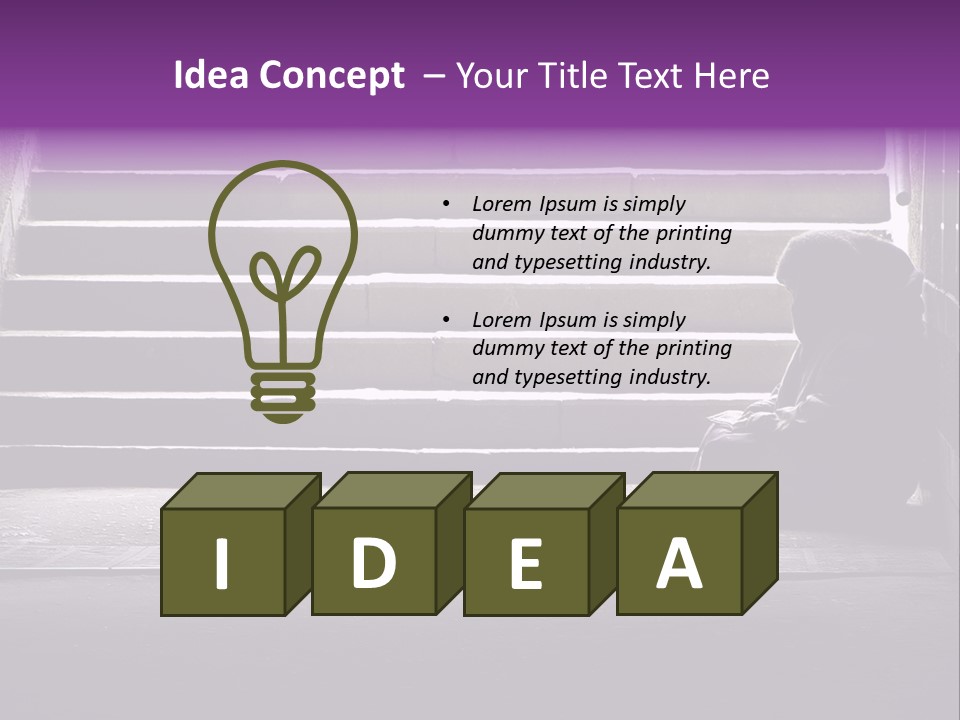 Photo Of Beggar Woman Reading The Book In Underground Subway PowerPoint Template