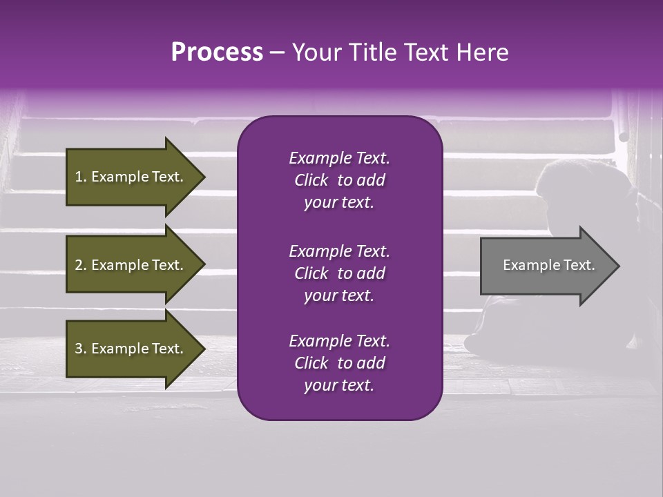 Photo Of Beggar Woman Reading The Book In Underground Subway PowerPoint Template