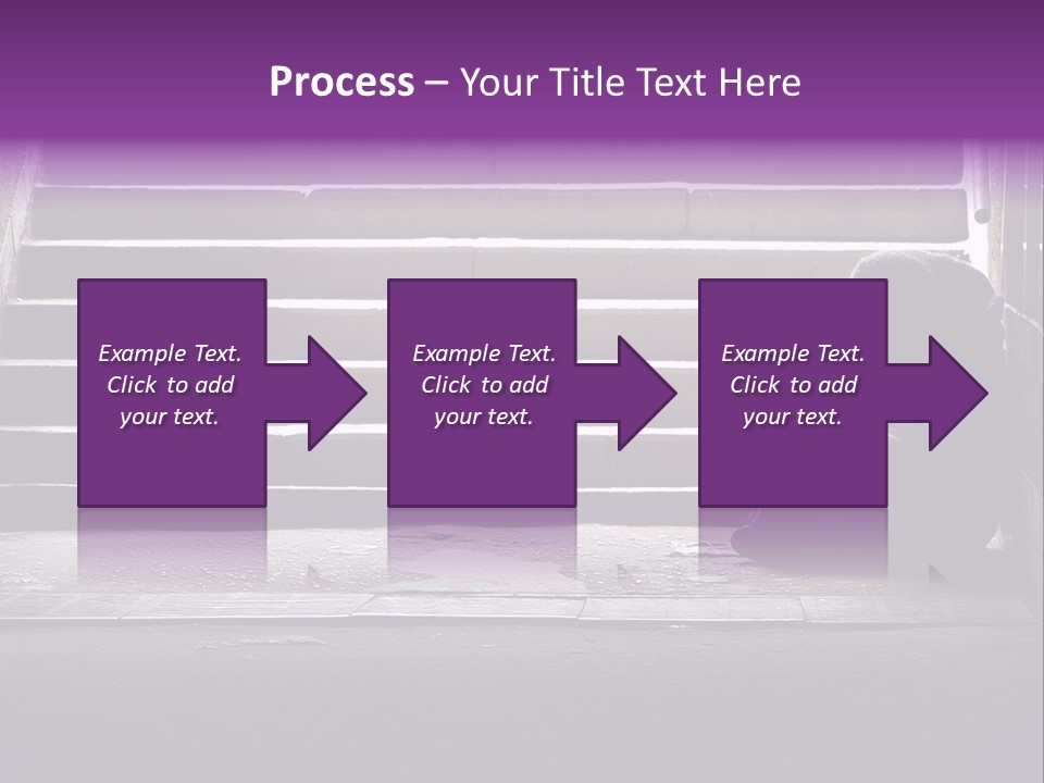 Photo Of Beggar Woman Reading The Book In Underground Subway PowerPoint Template