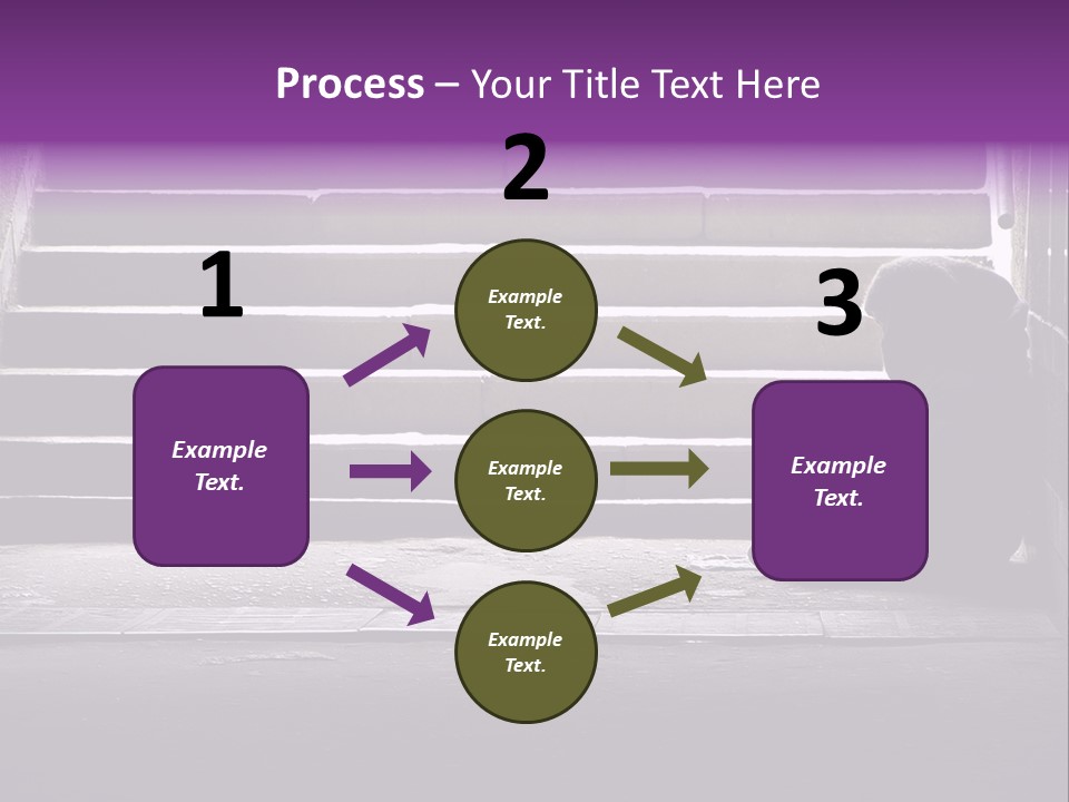 Photo Of Beggar Woman Reading The Book In Underground Subway PowerPoint Template