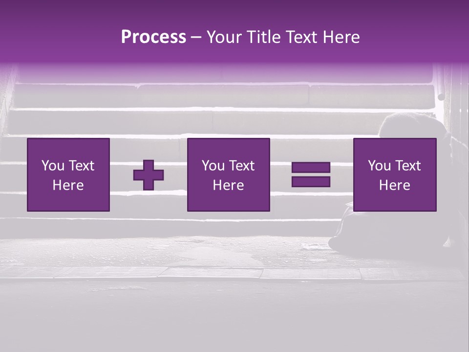 Photo Of Beggar Woman Reading The Book In Underground Subway PowerPoint Template
