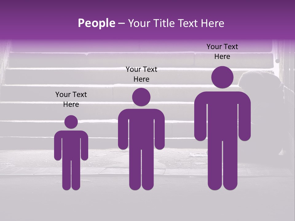 Photo Of Beggar Woman Reading The Book In Underground Subway PowerPoint Template