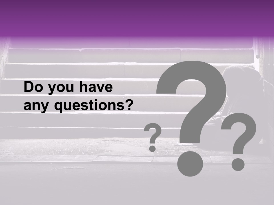 Photo Of Beggar Woman Reading The Book In Underground Subway PowerPoint Template