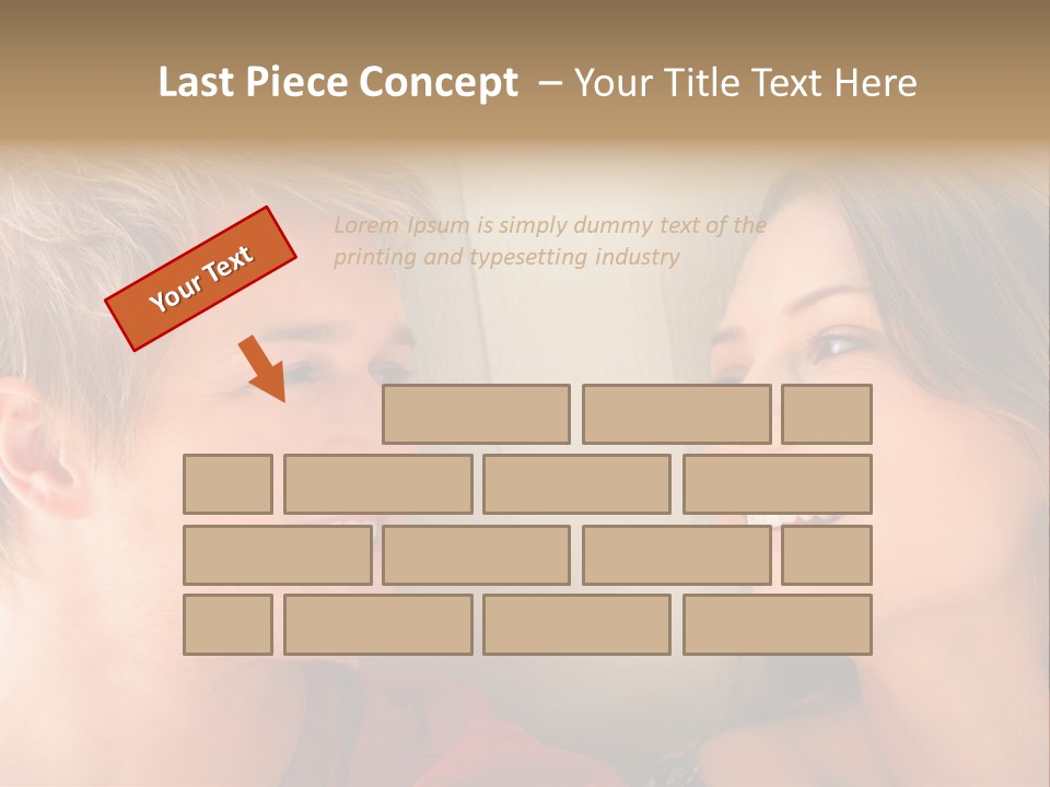 A Panoramic Shot Of A Lake With Trace Amounts Of Fog In The Rocky Mountains. PowerPoint Template