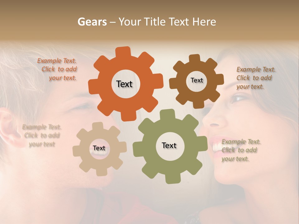 A Panoramic Shot Of A Lake With Trace Amounts Of Fog In The Rocky Mountains. PowerPoint Template