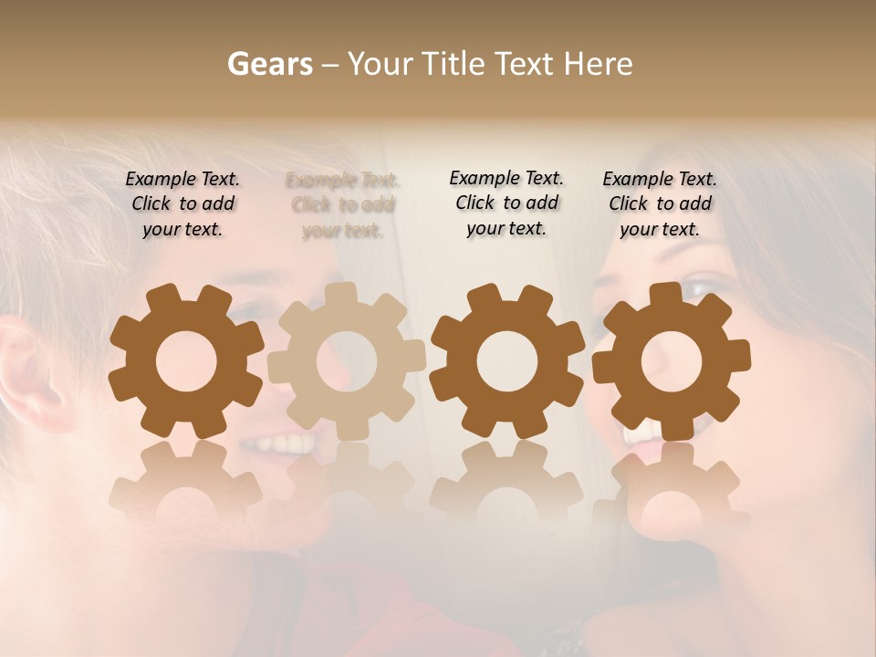 A Panoramic Shot Of A Lake With Trace Amounts Of Fog In The Rocky Mountains. PowerPoint Template