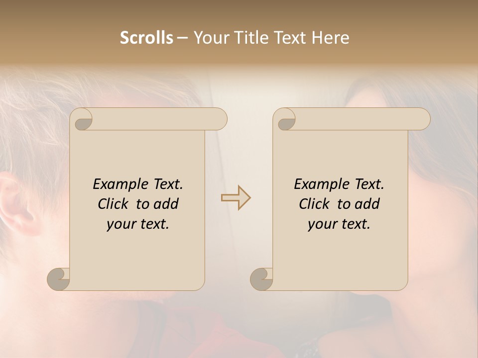 A Panoramic Shot Of A Lake With Trace Amounts Of Fog In The Rocky Mountains. PowerPoint Template