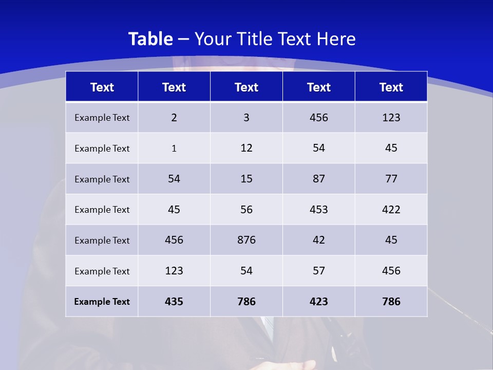 Bill Clinton Speaking In Chicago PowerPoint Template