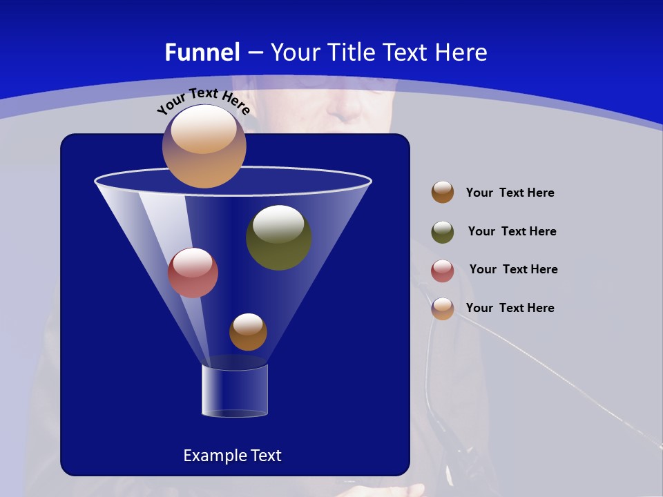 Bill Clinton Speaking In Chicago PowerPoint Template