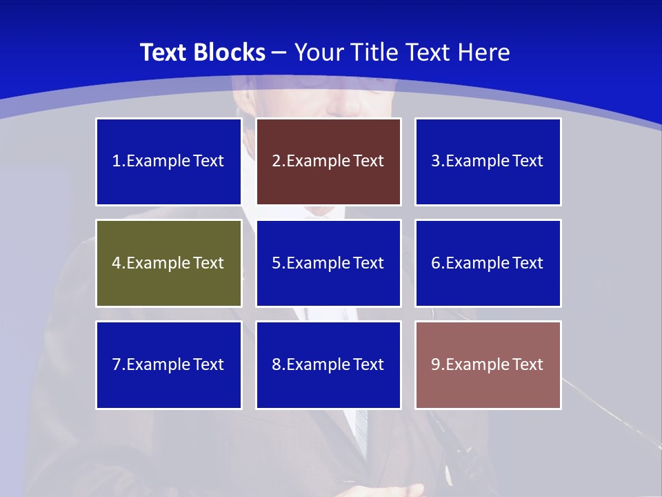 Bill Clinton Speaking In Chicago PowerPoint Template