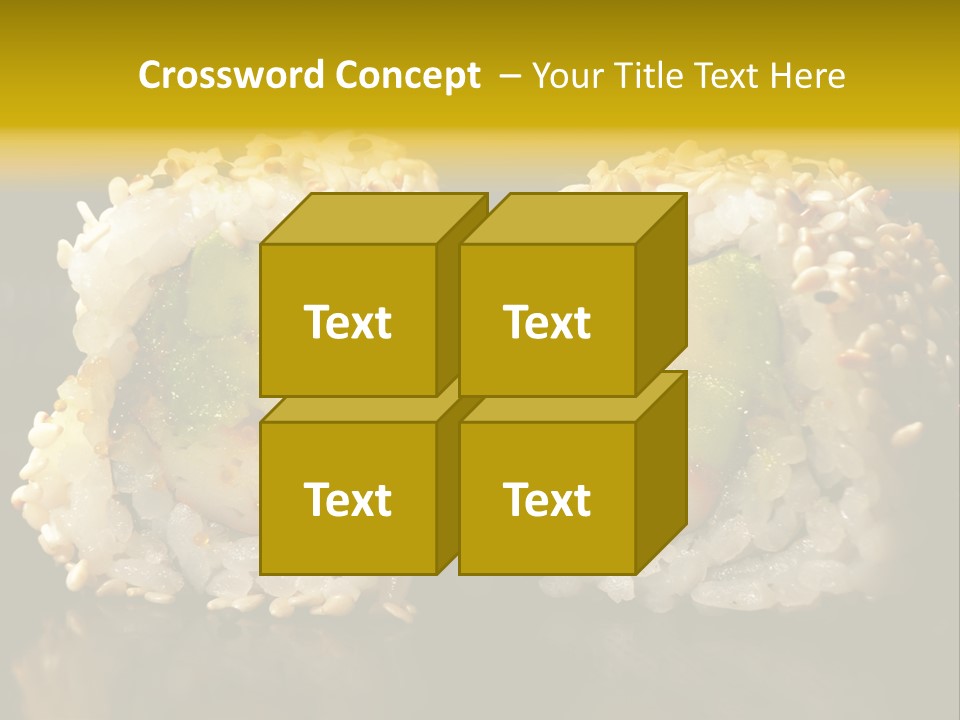 California Roll PowerPoint Template