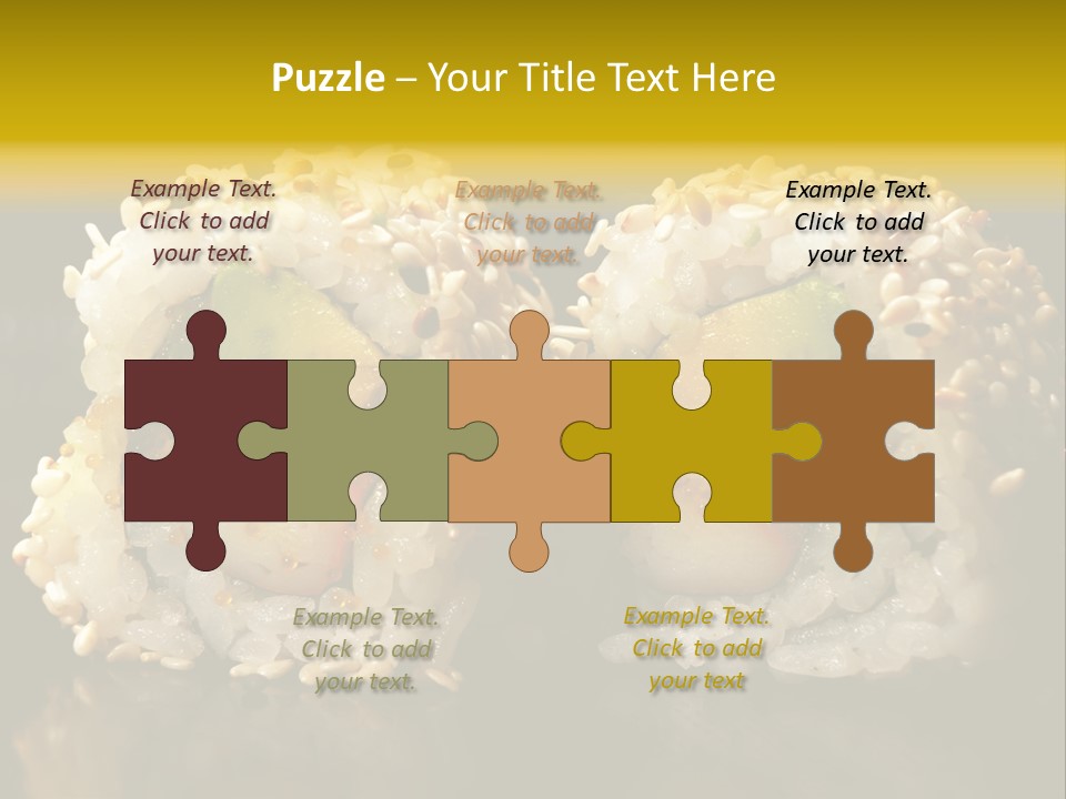 California Roll PowerPoint Template