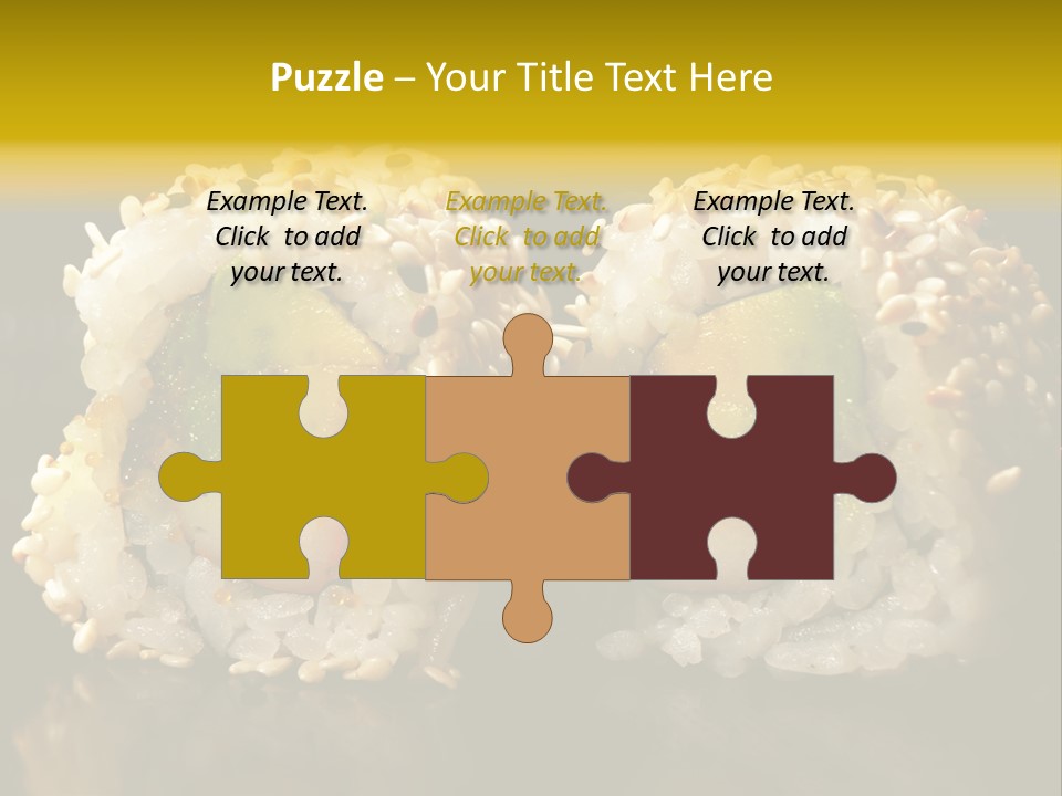 California Roll PowerPoint Template