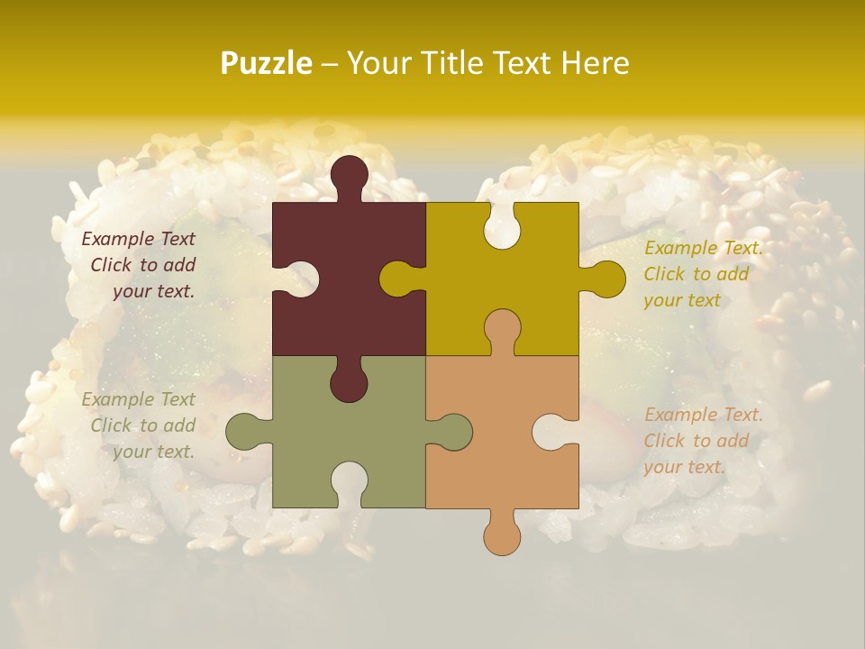 California Roll PowerPoint Template