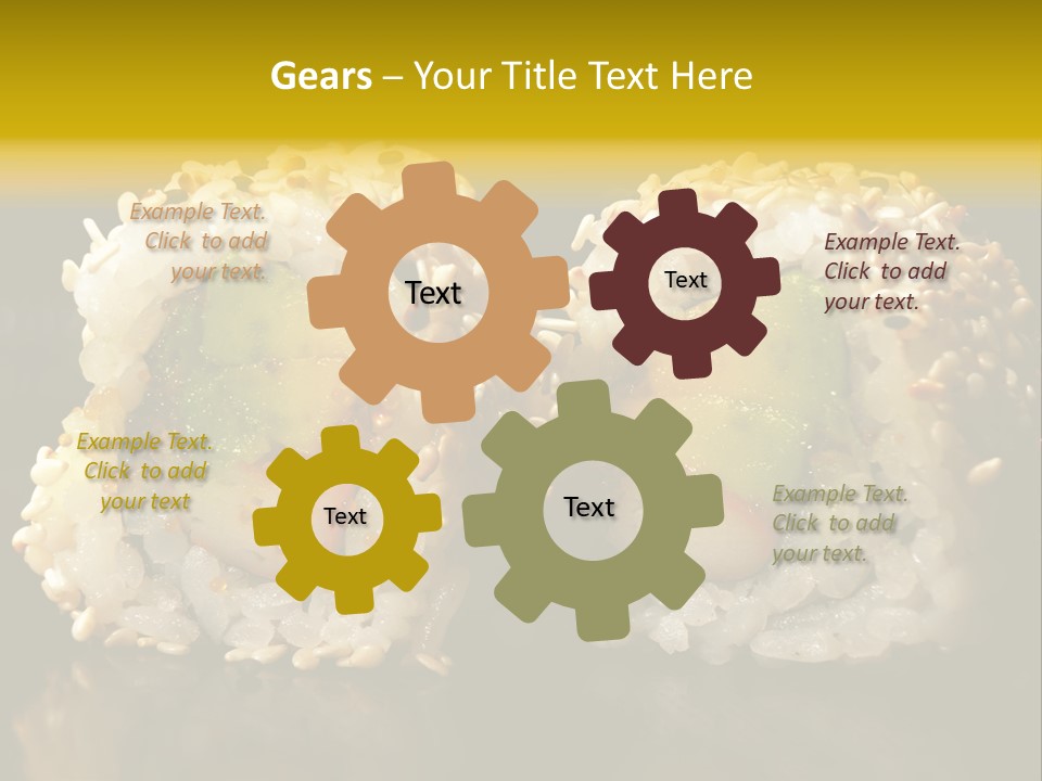 California Roll PowerPoint Template