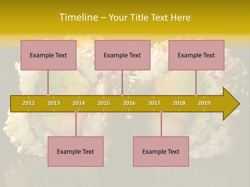 California Roll PowerPoint Template