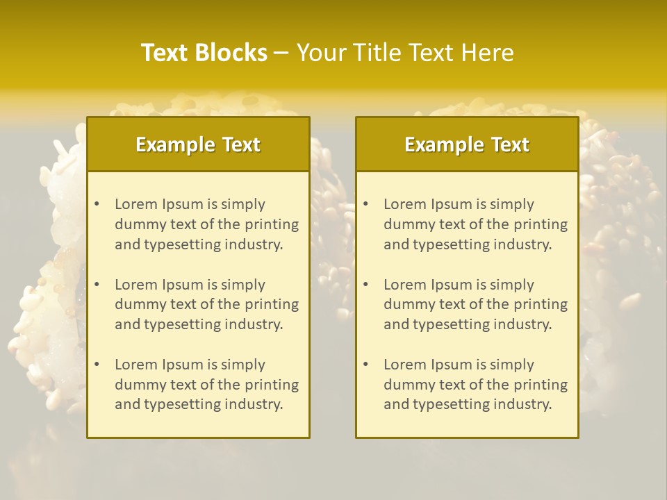 California Roll PowerPoint Template