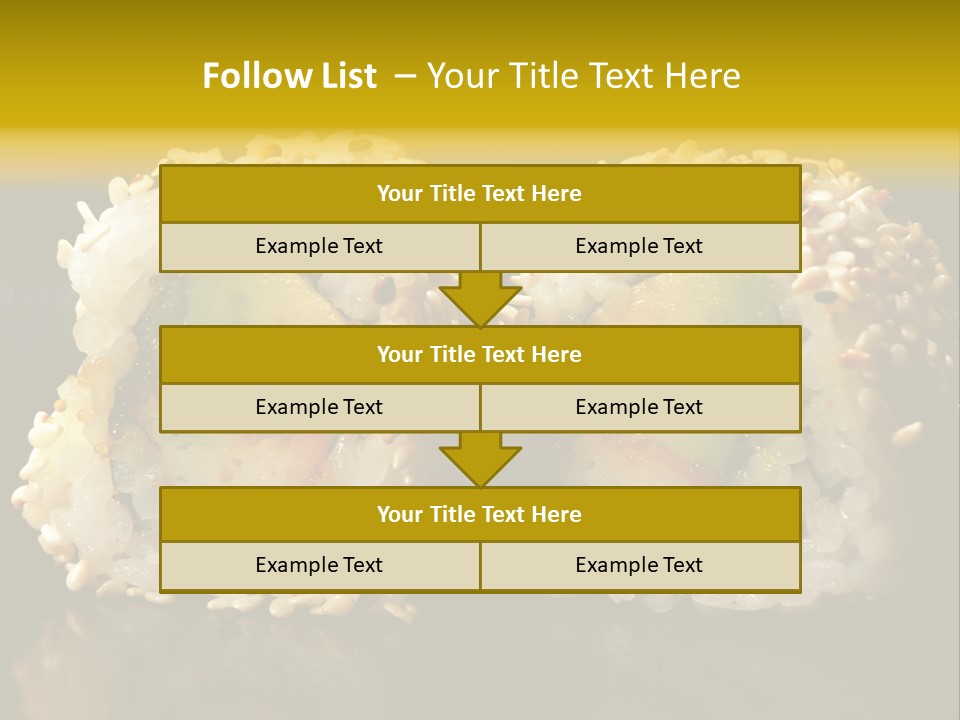California Roll PowerPoint Template