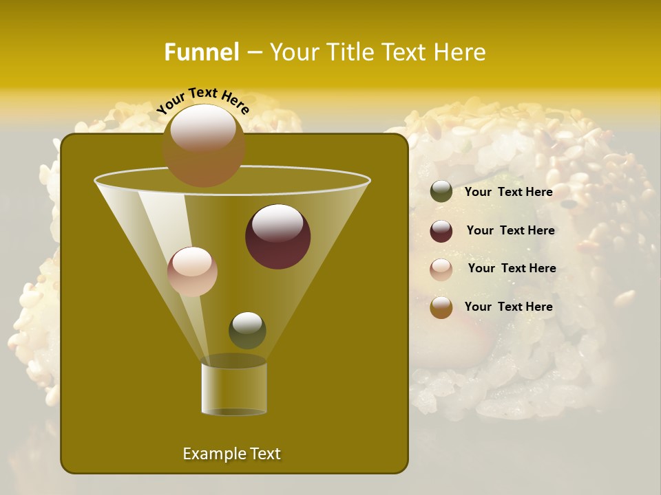 California Roll PowerPoint Template