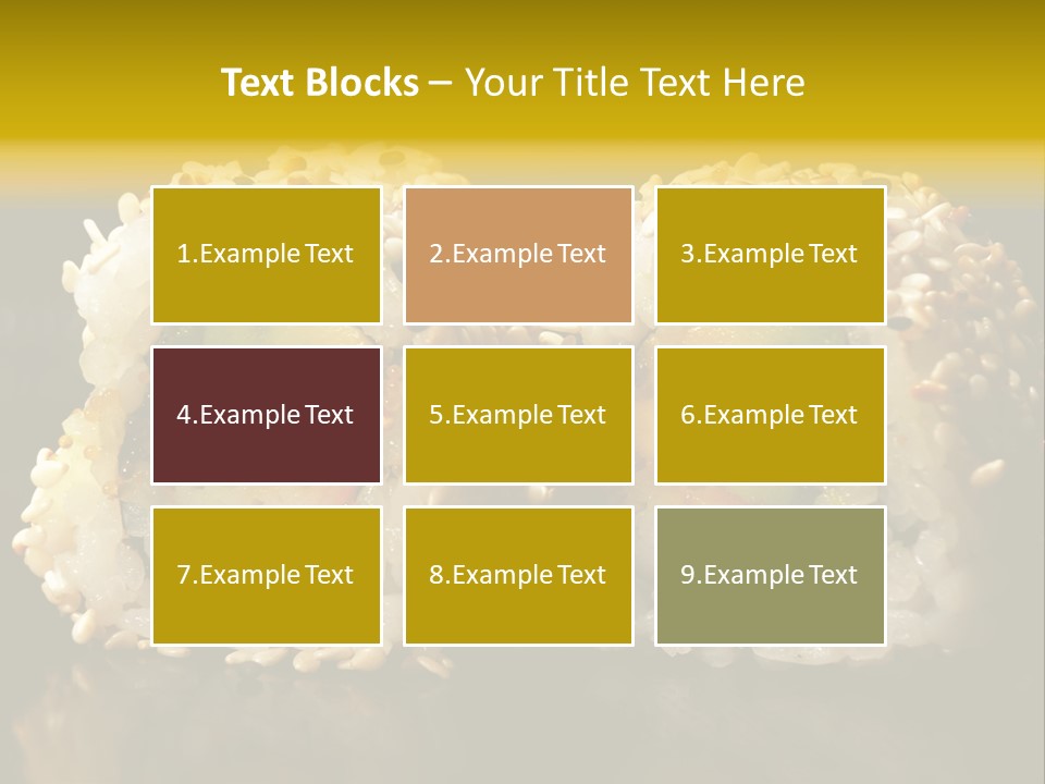 California Roll PowerPoint Template