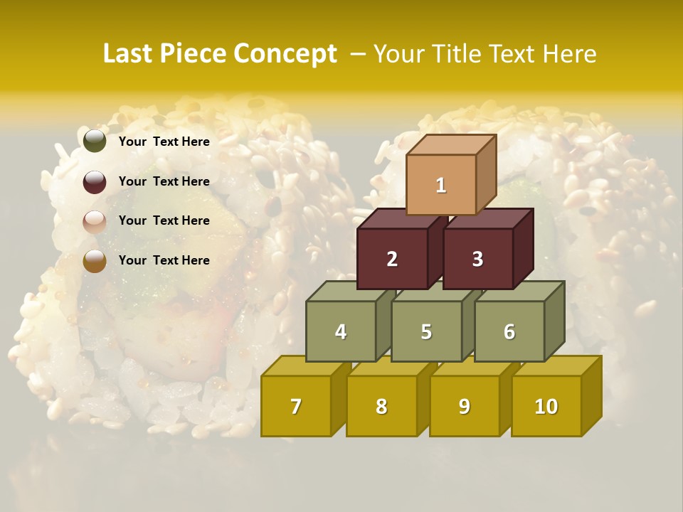 California Roll PowerPoint Template