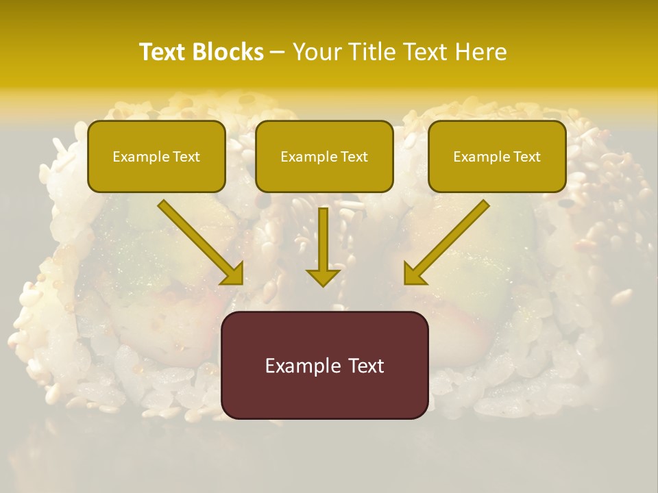 California Roll PowerPoint Template