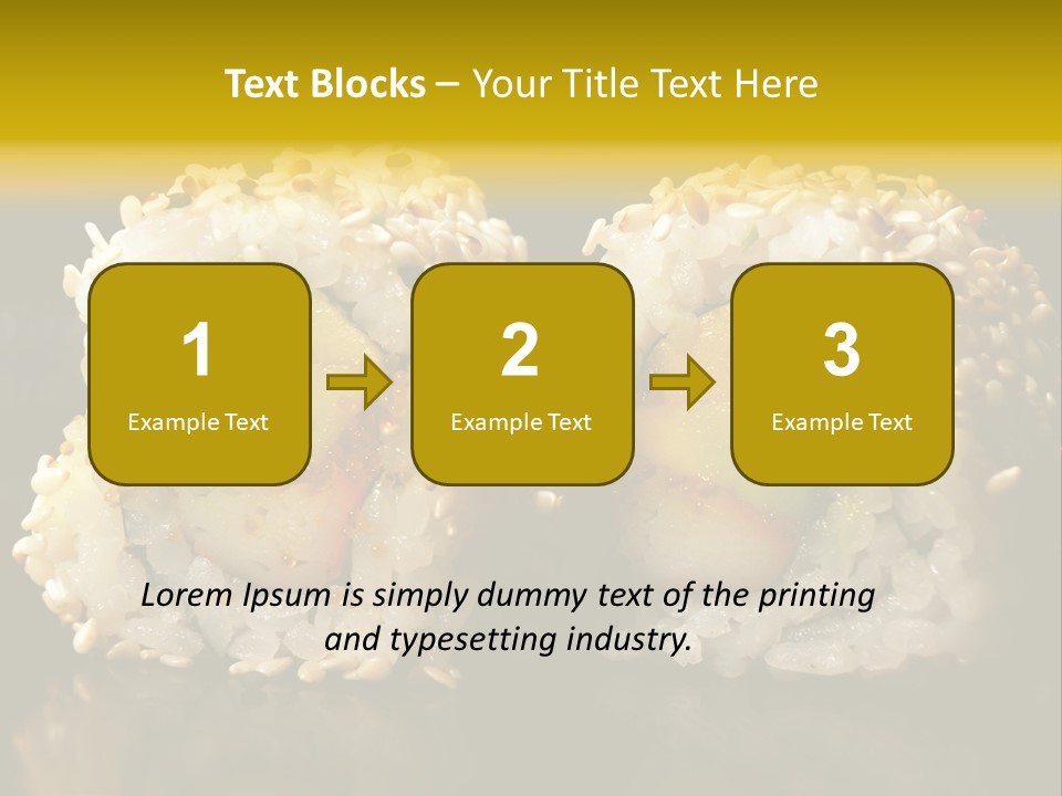 California Roll PowerPoint Template