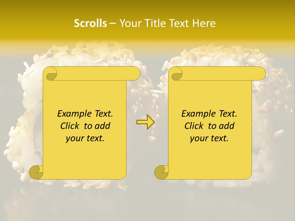 California Roll PowerPoint Template