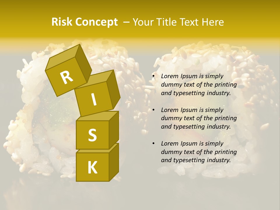 California Roll PowerPoint Template