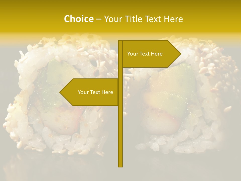 California Roll PowerPoint Template