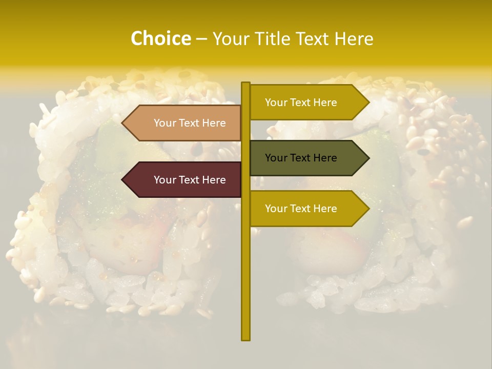 California Roll PowerPoint Template