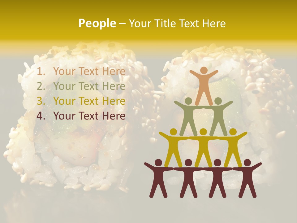 California Roll PowerPoint Template